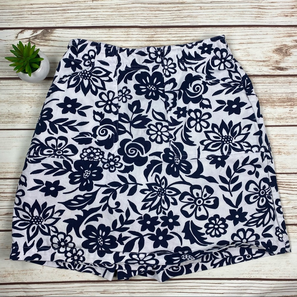Bobby Brooks Vintage 90’s Floral Cotton Skort